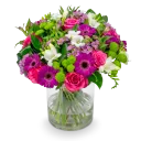 Bouquet of pink flowers